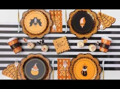 New Bonjour Fete Vintage Halloween Boo Hot Cups