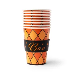 New Bonjour Fete Vintage Halloween Boo Hot Cups