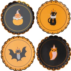 Best Bonjour Fete Vintage Halloween Character Small Plates