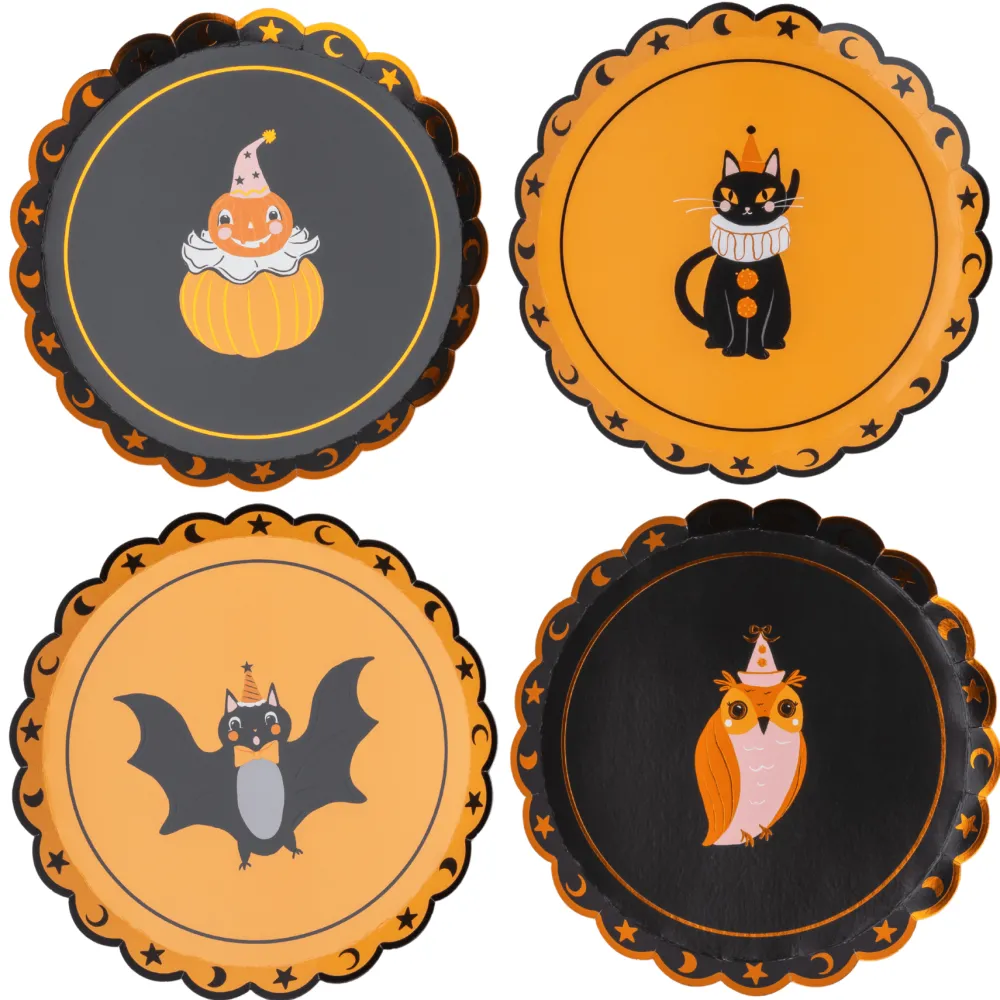 Best Bonjour Fete Vintage Halloween Character Small Plates