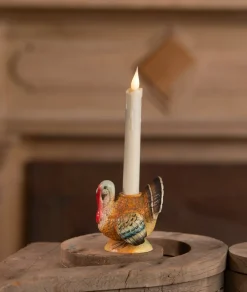 Discount Bethany Lowe Designs, Inc. Vintage Turkey Candlestick