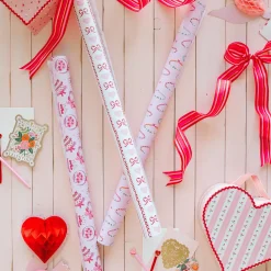 New Vivie and Ash Vintage Valentine Cake Wrapping Paper