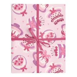 New Vivie and Ash Vintage Valentine Cake Wrapping Paper