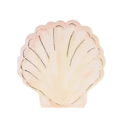 Clearance Meri Meri Watercolor Clam Shell Napkins