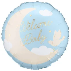 Hot THE BALLOON HUB Welcome Baby Boy Foil Balloon