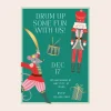 Online Bonjour Fete Whimsical Nutcracker Digital Party Invitation