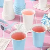Best xo, Fetti White and Blue Plastic Cups