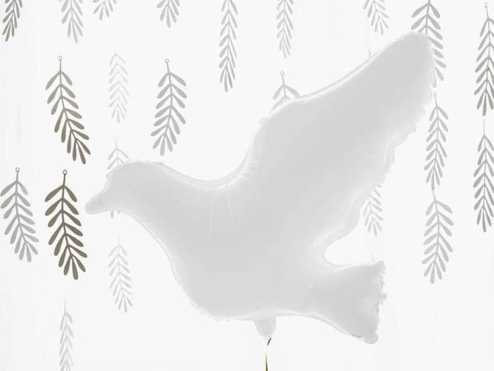Outlet THE BALLOON HUB White Dove Foil Balloon