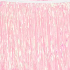 Clearance xo, Fetti White Iridescent Fringe Banner
