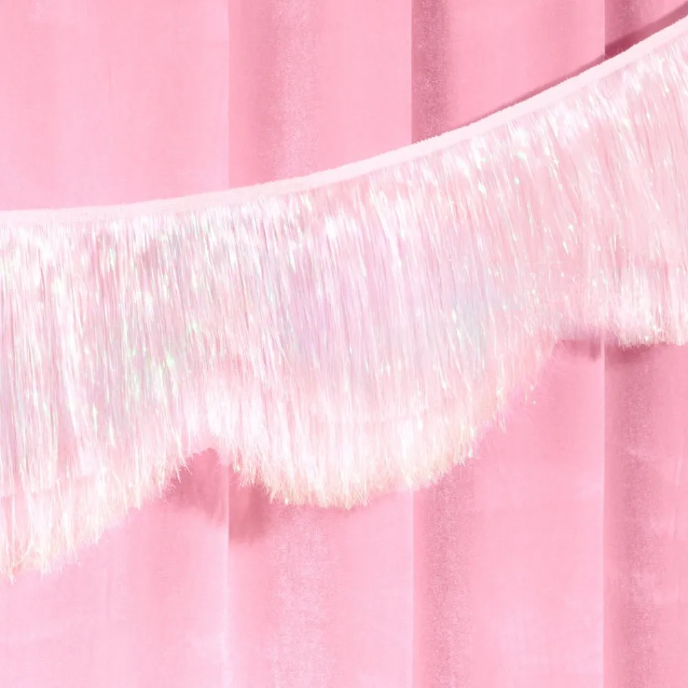 Best xo, Fetti White Scalloped Fringe Banner