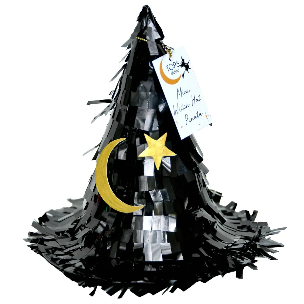 Discount TOPS Malibu Witch's Hat Tabletop Pinata