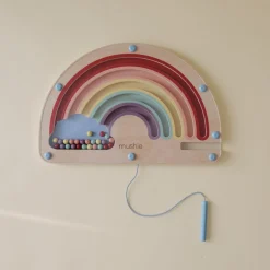 Online Mushie Wooden Magnetic Rainbow Maze
