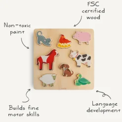 Online Mushie Wooden Puzzle