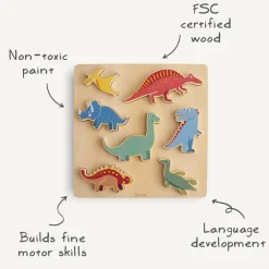 Online Mushie Wooden Puzzle