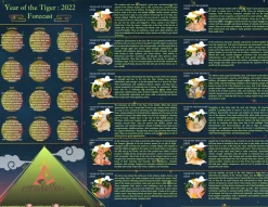 Clearance Camp Hollow Year of the Tiger Cake Topper | Porcelain Party Animal | Candle Holder | Chinese Zodiac