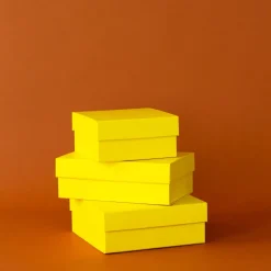 Hot Bonjour Fete Yellow Display Box Risers