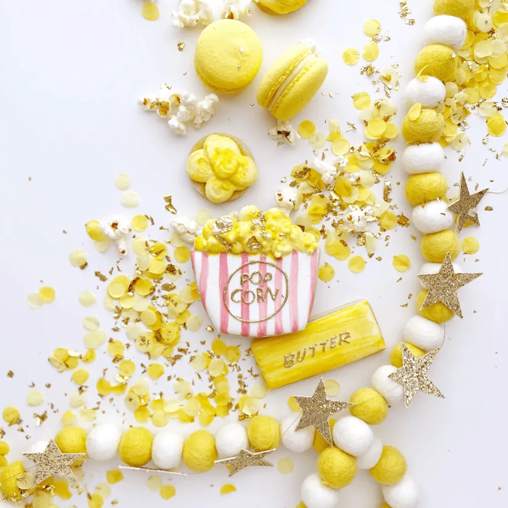 Best Studio Pep Yellow Popcorn Artisan Confetti