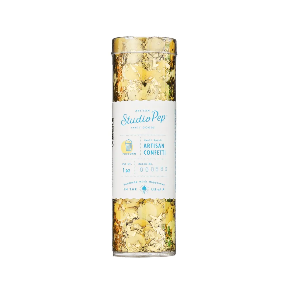 Best Studio Pep Yellow Popcorn Artisan Confetti